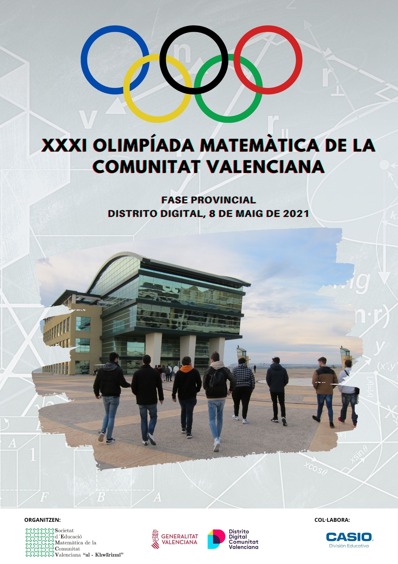 Cartel Olimpiada Matematica VAL