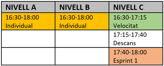 HorarioLaNucia Tarde2